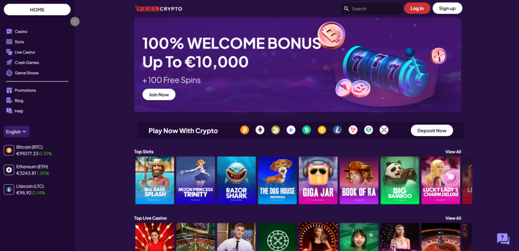 Reel Crypto Casino