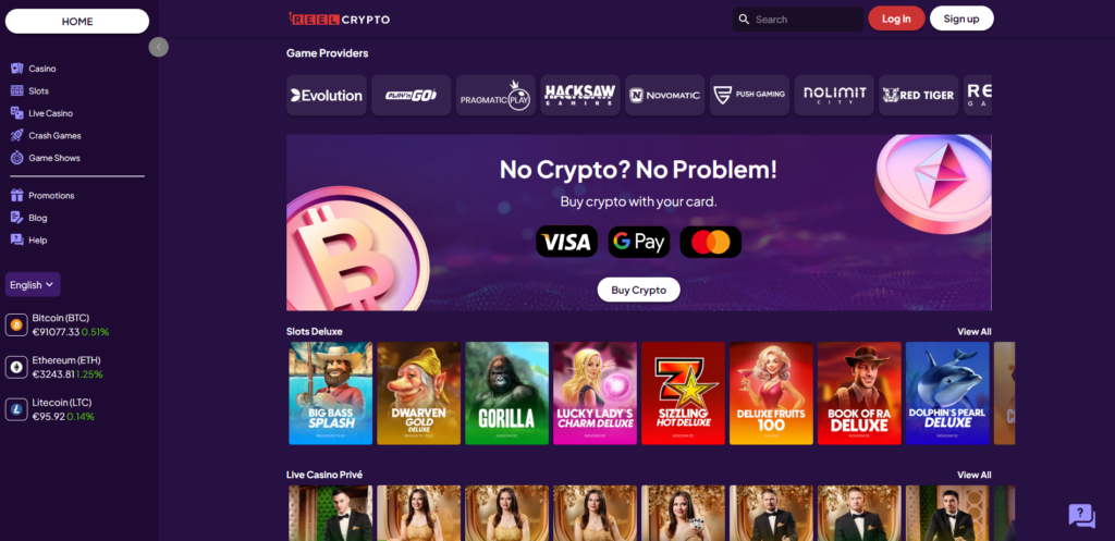 Reel Crypto Casino